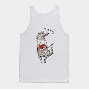 Big Hug - Little Wolf With A Big Heart  #RBSTAYCAY Tank Top